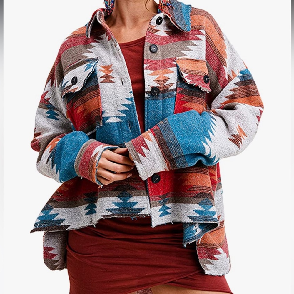 Aztec shacket - Picture 3 of 9